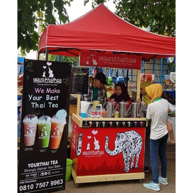 Terlaris Booth Kayu / Gerobak Kayu / Booth / Grobak Jati Belanda