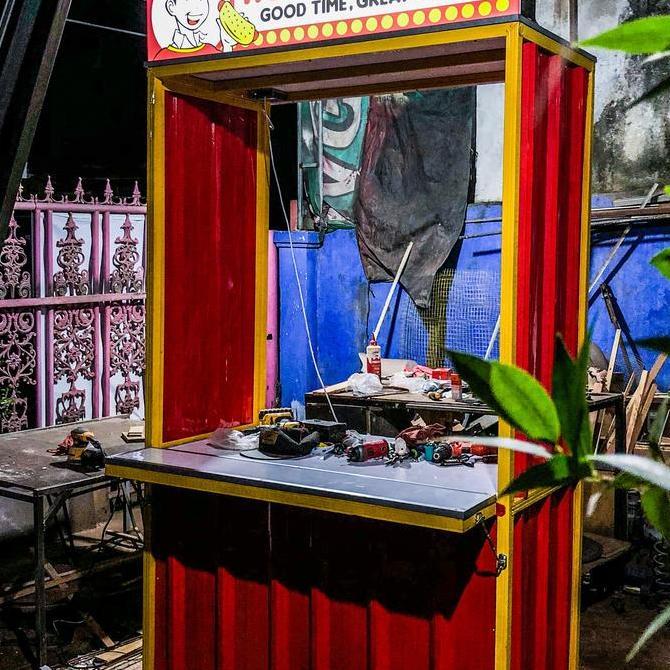 Terlaris Rombong | Rombong Kontainer | Rombong Custom | Booth