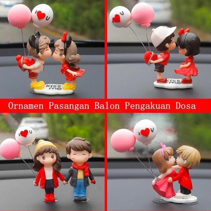 mka_jayadira - [jrmoto] dekorasi dashboard mobil 3d lucu - balon goyang anti jatuh multifungsi untuk