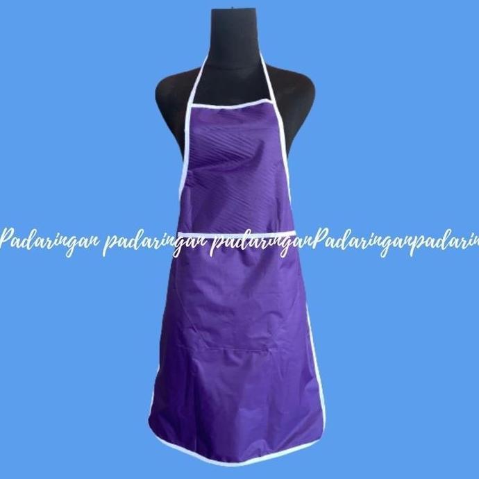 Bestgood- Celemek masak polos  celemek anti air  celemek dapur celemek parasut celmek apron masak Ka