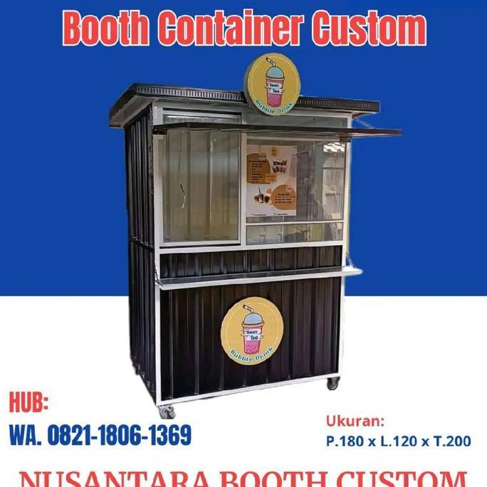 Terlaris Booth Container Jualan Booth Container Custom Umkm Murah Booth Container Cafe Mini Siap Pak