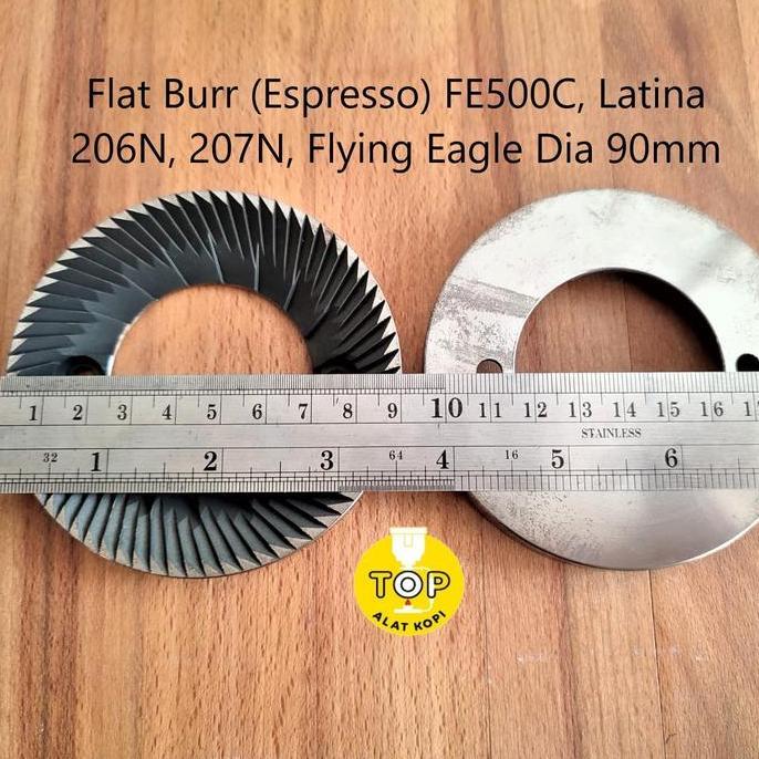 Bestgood- Burr flat grinder kopi Feima Muranee Flying Eagle Latina 206N FE500C