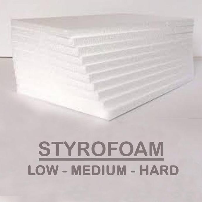 Termurah / Hot Sale Styrofoam 100X50, Styrofoam Lembaran, Styrofoam Hard, Medium, Low