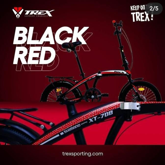 Terlaris Sepeda Lipat Trex Xt -708
