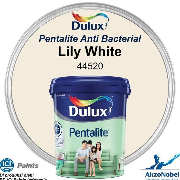 CAT DULUX PENTALITE 20 LT - LILY WHITE 44520