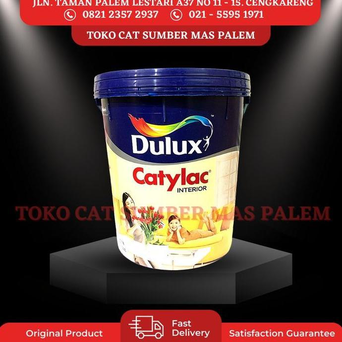 Cat Tembok Interior Dulux Catylac Putih 1501 / Warna CATALOG 25kg Pail