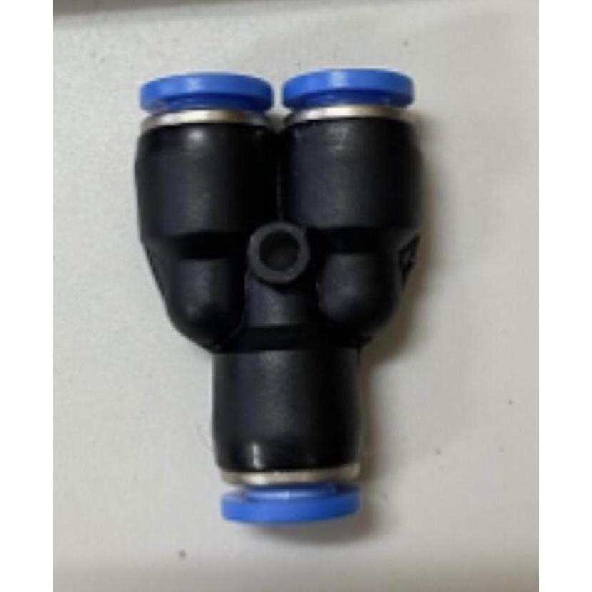 Fitting Y 4mm / Sambungan PU / Sambungan selang angin Y 4 mm