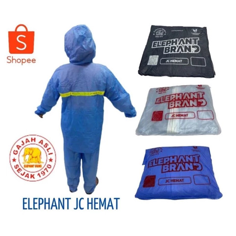 Jas Hujan Setelan Jaket Celana HEMAT ELEPHANT Brand / Jas Hujan Setelan Dewasa Merek Elephant ORI 10