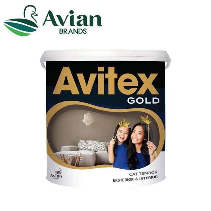 avitex gold cat tembok interior dan exterior 25 kg