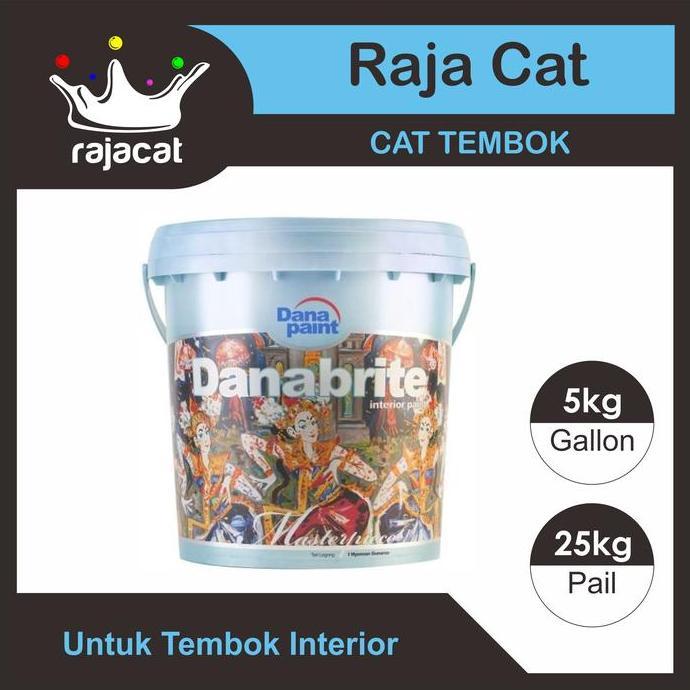 Cat Tembok Interior Danapaint DANABRITE Brilliant White 25 kg