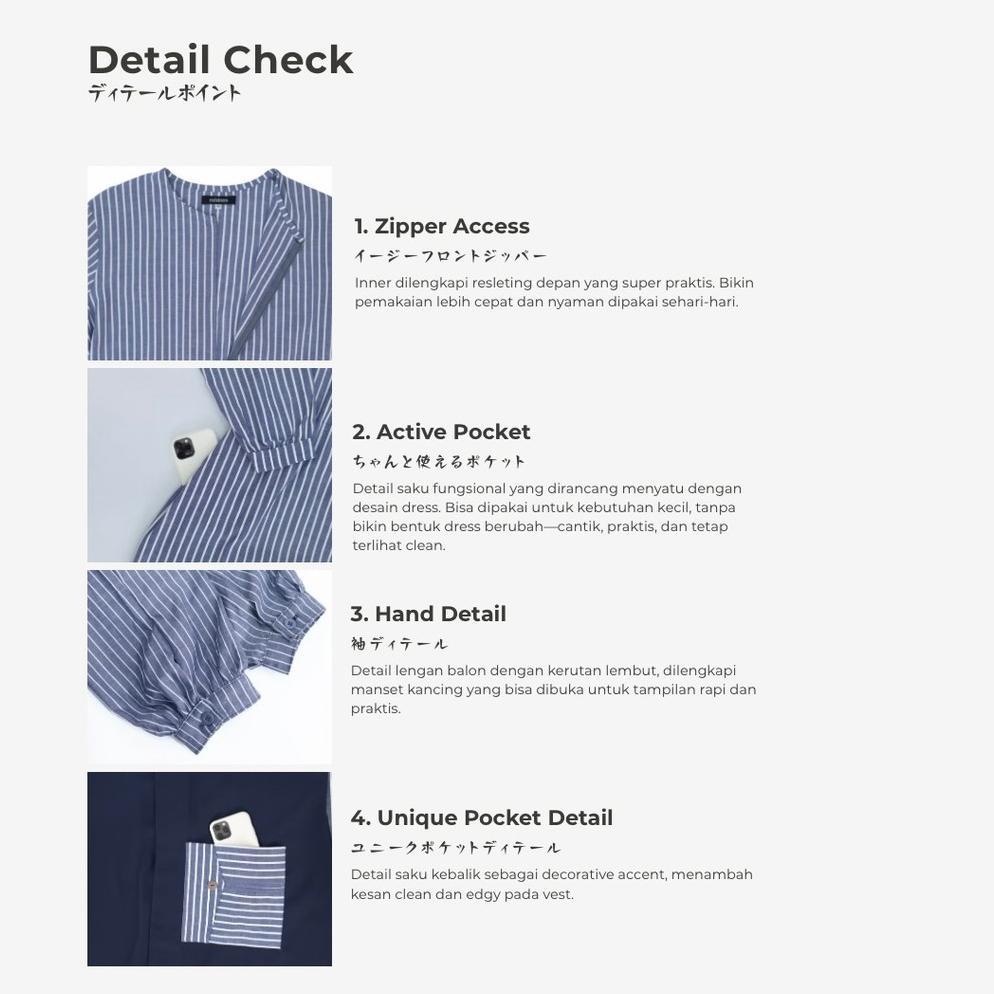 recommended mininos izumy set outer strip muslimah kekinian