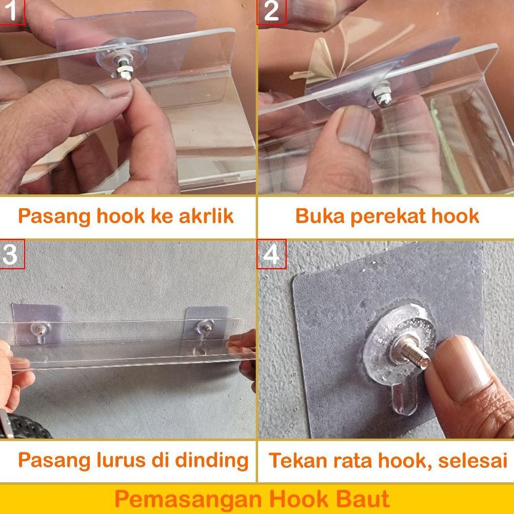 CUCI GUDANG RAK DINDING TEMPEL AESTHETIC FURNITURE RUMAH