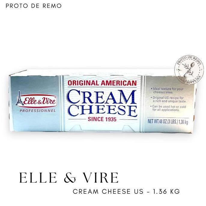 Cream Cheese Elle & Vire | Krim Keju France