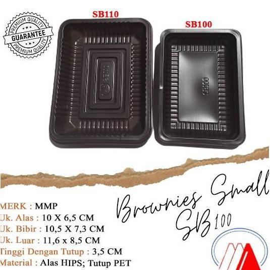 [50 SET] Mika Brownies sb100 / Mika kue brownies mini kecil / small