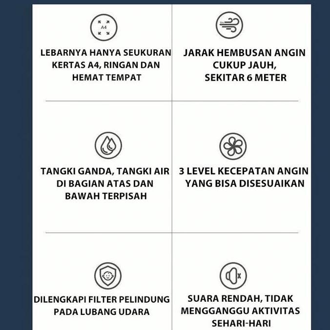 cecevanesha_id - tixx kipas angin air cooler pendingin tangki besar 10l pendingin udara industri kan