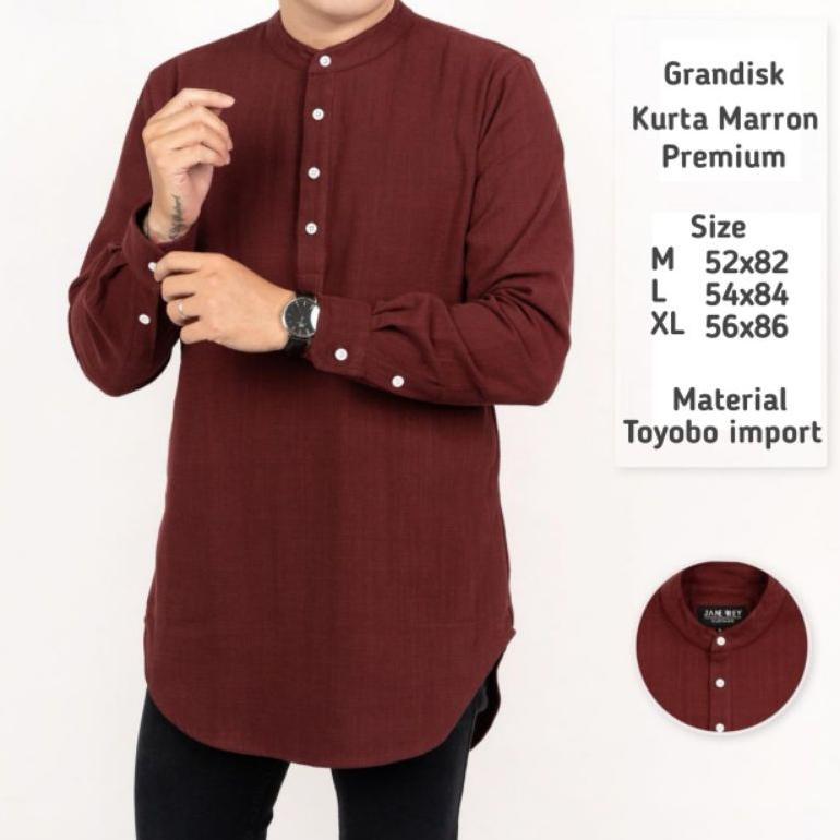 Recommended Kurta Pakistan / Kurta Lengan Panjang / Kurta Premium / Kurta Bahan Toyobo / Kurta Pakis