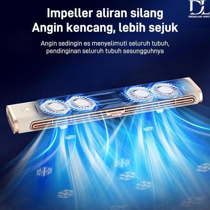 cecevanesha_id - dl kipas meja ac kipas tanpa bilah modern air cooler fan ac mini kipas meja