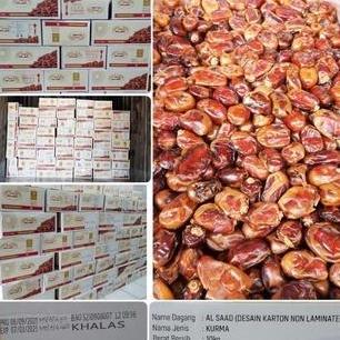 KURMA KHALAS SAAD KHALAS BARARI KHALAS NAKHEEL ALYA MANIS 1 DUS 10kg 10 kg
