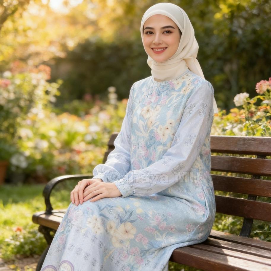 TERLARIS Gamis Satin Silk Premium/ Gamis Mewah Pesta Kondangan 2026