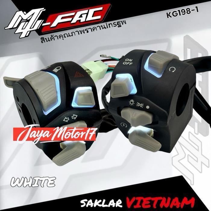 Saklar Set Kiri-Kanan Saklar Vietnam Saklar Led Lampu Variasi Pnp Nmax Old / Lama / Vario Universal 
