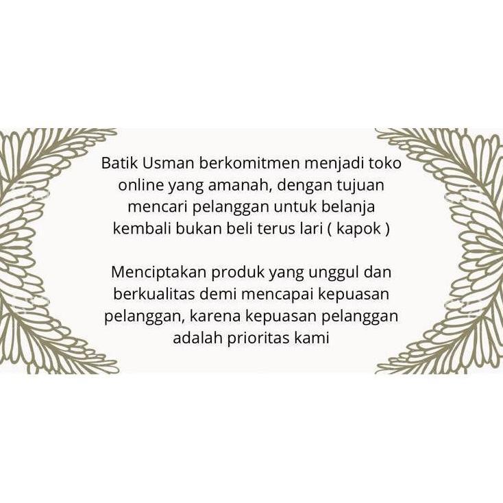 original batik usman - gamis twill rayon premium model kancing terbaru jumbo syari kekinian batik ca