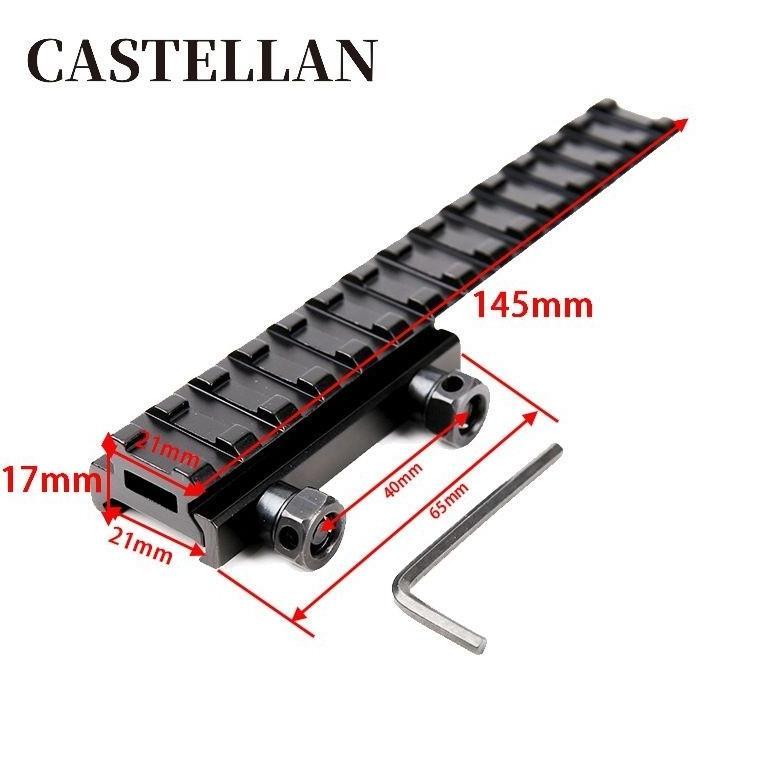 Converter adapter mounting rail teleskop 22 ke 22