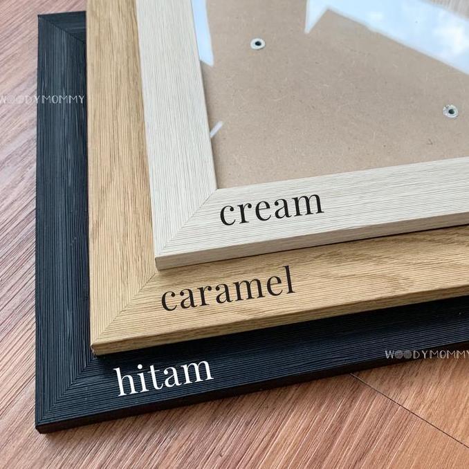 Paket Frame + Cetak Foto Ukuran A3+ 32x48 cm - Paket Bingkai Pigura Figura dan Cetak