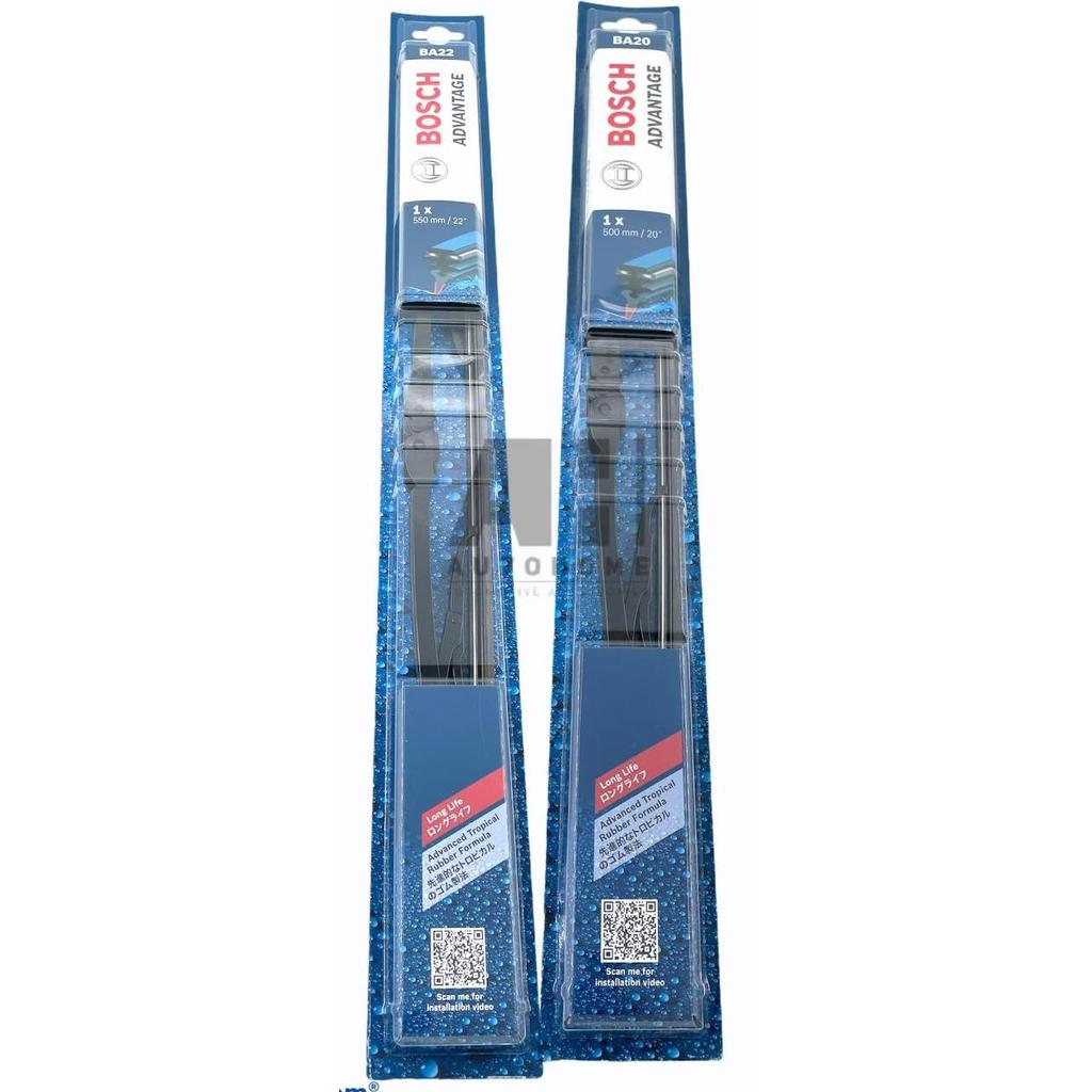 Wiper Toyota 86 - FT86 & Subaru BRZ - Bosch Advantage 22 20