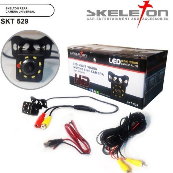 Kamera Mundur Parkir Moving Line Skeleton