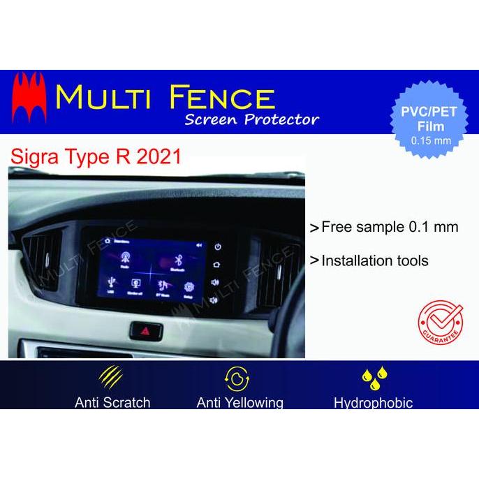 Screen Guard Head Unit New Daihatsu Sigra Facelift R 2021