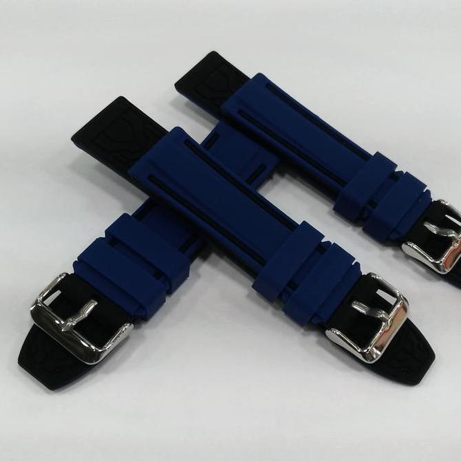 Strap Silicone Rubber untuk Seiko Orient AC Expedition Fossil C Force murah