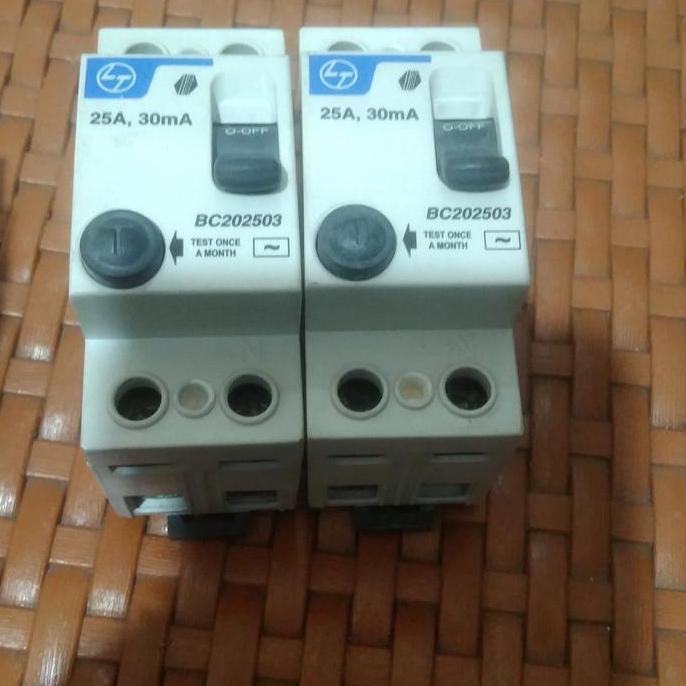 Ready ELCB RCCB ANTI KONTAK 25A 1PHASE 30mA LT BC202503.
