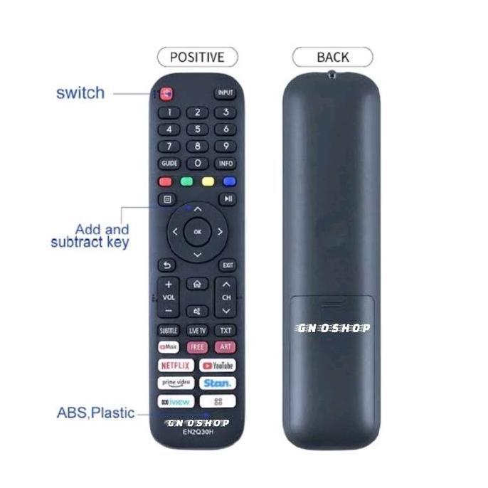 Ready Remote Control Smart TV Hisense Remot Kontrol Digital SmartTV 4K EN2Q30H EN2P30H EN2G30H EN2B3