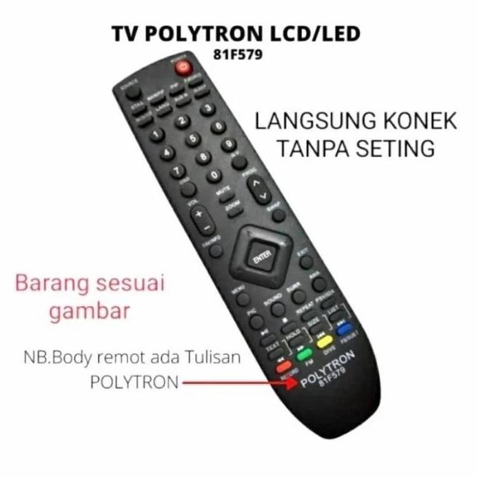 Ready remote tv polytron led lcd remot tv led polytron