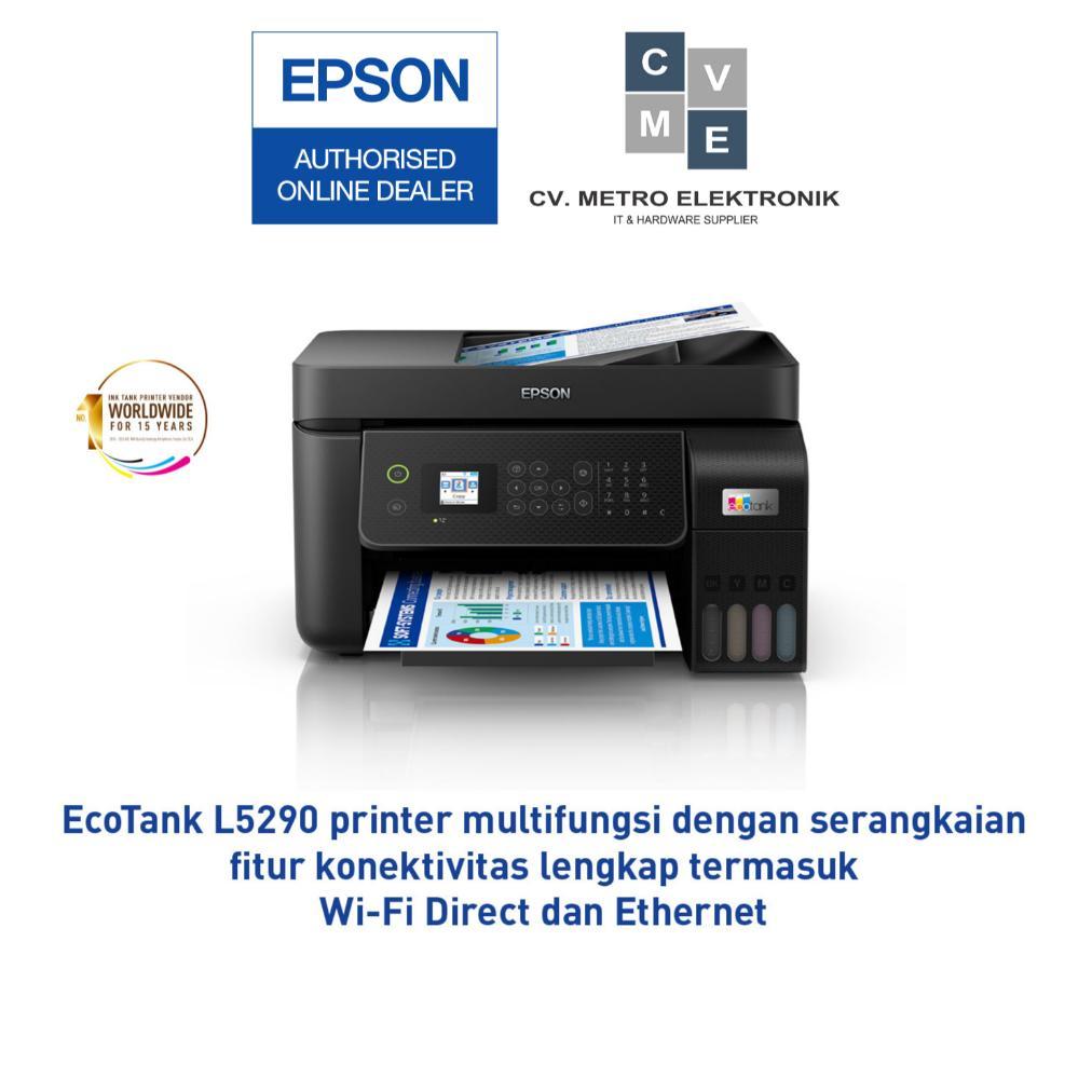 Printer EPSON L5290 L 5290 L-5290 Pengganti L5190 F4 Legal ADF Garansi RESMI terlaris