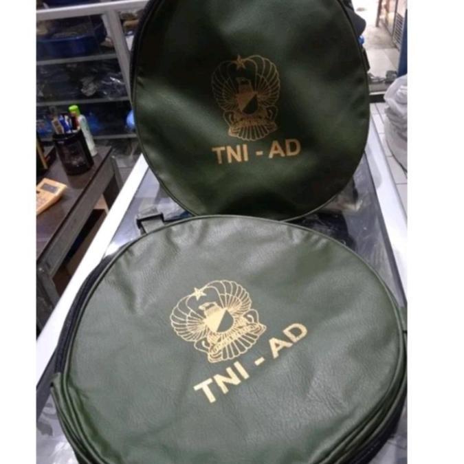 Tas/Tempat Topi PDU Hijau TNI AD Original