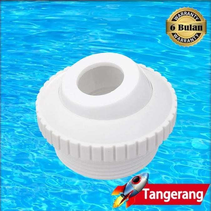 VEZALA Inlet Fitting Kolam Renang 1,5 inch Wall Inlet Fitting Inlet Kolam Renang Nozel Inlet Fitting