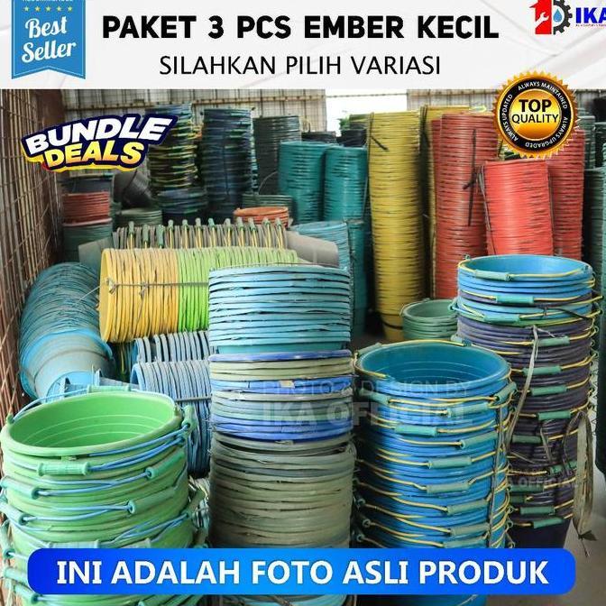 Terlaris - Promo 3 pcs EMBER COR BANGUNAN EMBER ANTI PECAH EMBER PASIR EMBER AIR EMBER SEMEN ember b