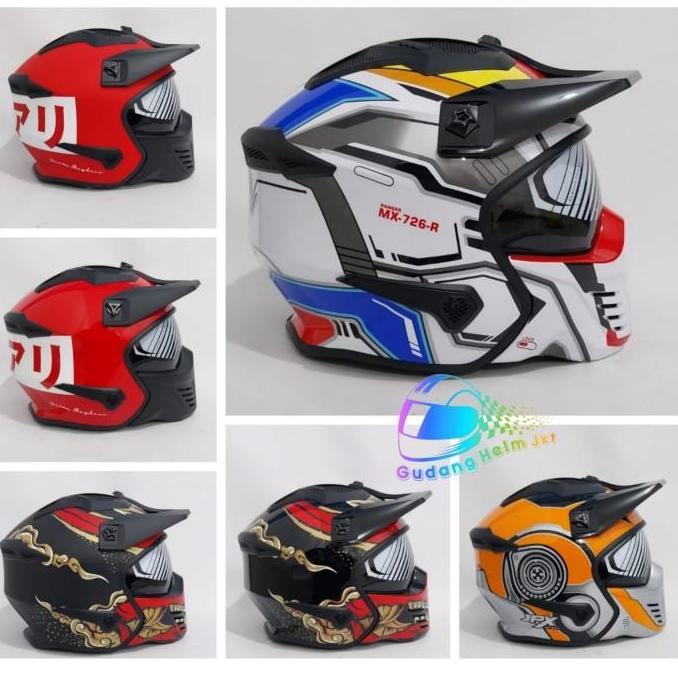 Helm JPX FullFace JPX MX 726 R MOT