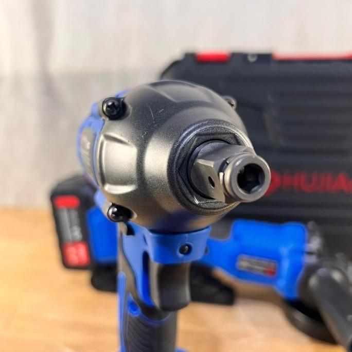 impact wrench Hujia paket hemat 2221 + 2521 gerinda cordless