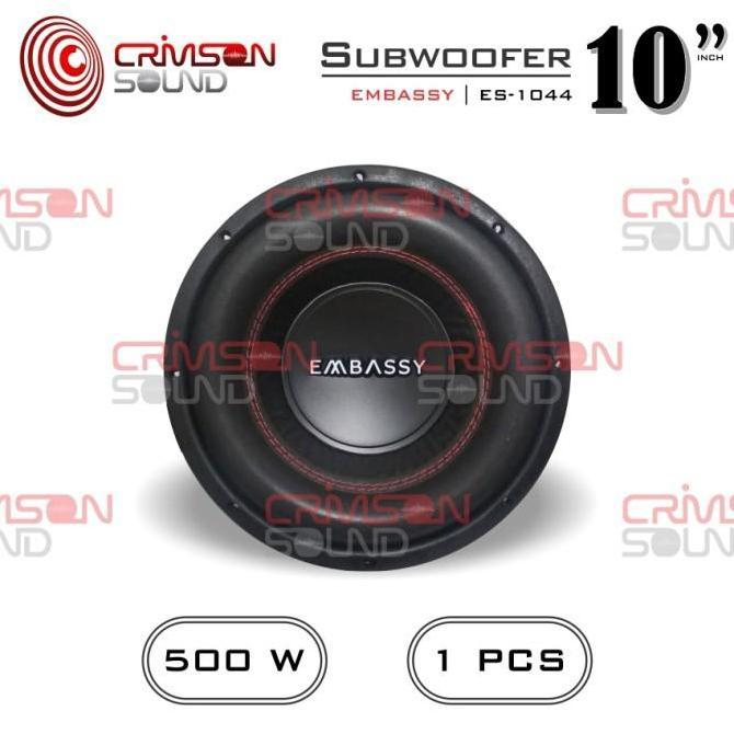 SUBWOOFER 10 Inch EMBASSY ES-1044