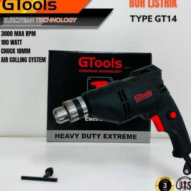 mesin bor uchiha 13mm type 13-5 heavy duty kerja berat drill listrik