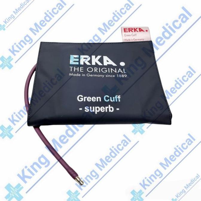 TERLARIS - Manset Tensimeter/Velcro Cuff GreenCuff Smart Grey Single tube ERKA
