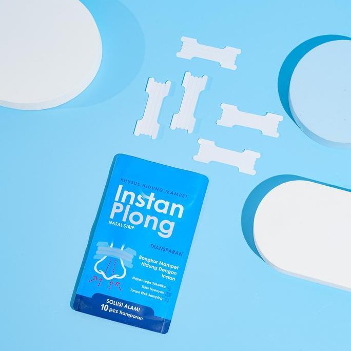 Jassminaa - Nasal Strip Isi 10 Pcs Hidung Tersumbat Instan Plong Plester Hidung Penghilang Dengkuran