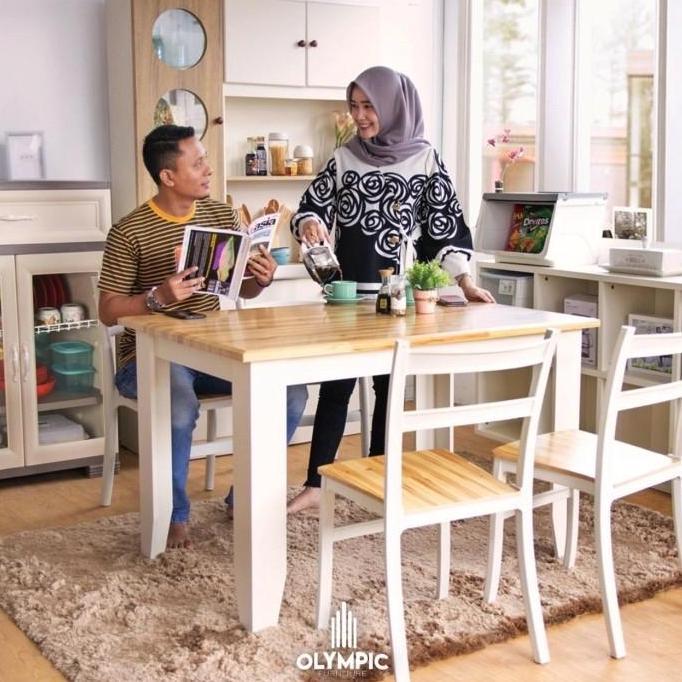 Meja makan Olympic Alma