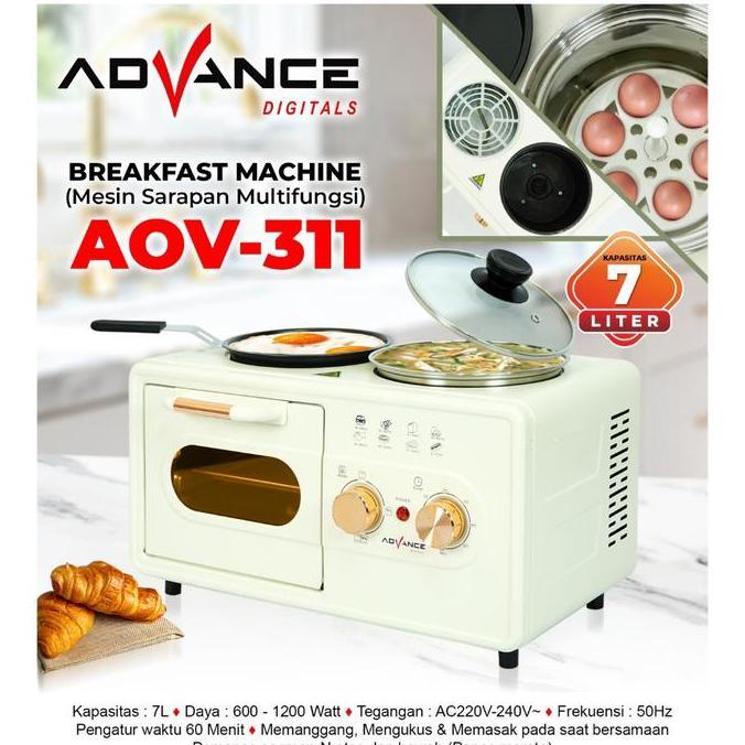 TERMURAH - ADVANCE MESIN SARAPAN MULTIFUNGSI BREAKFAST MACHINE AOV-311