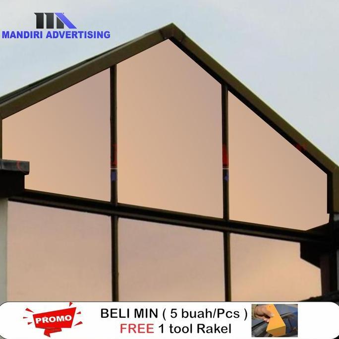 KACA FILM CERMIN / KACA FILM SILVER BRONZE / KACA FILM SILVER COKLAT