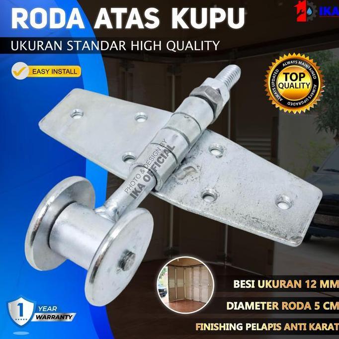 Terlaris - Roda atas kupu roda gantung pintu lipat handerson aksesoris pagar Roda atas kupu roda gan