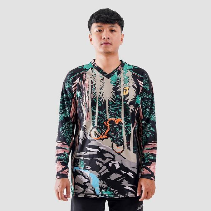 Jersey Sepeda Jersey Gowes Kaos Sepeda Pria Dhl