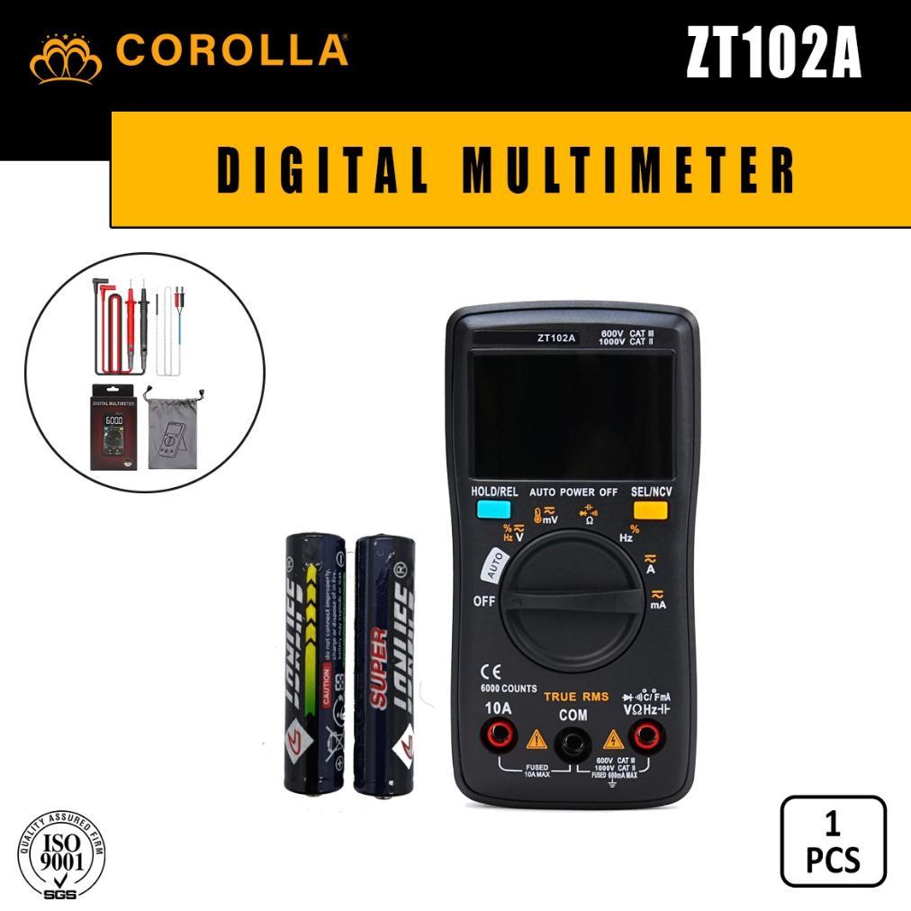 Original Protect ZOYI ZT102A Upgrade Auto Multimeter Digital Avometer Multitester NCV ZT102A Promoo